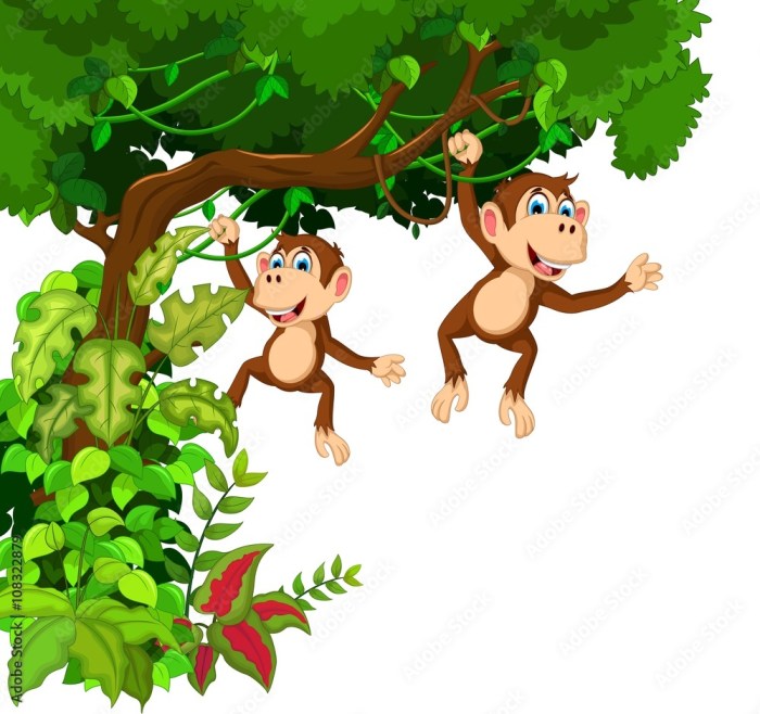 Monkeys playful jungtiere hintergrundbilder macaque mystart affen