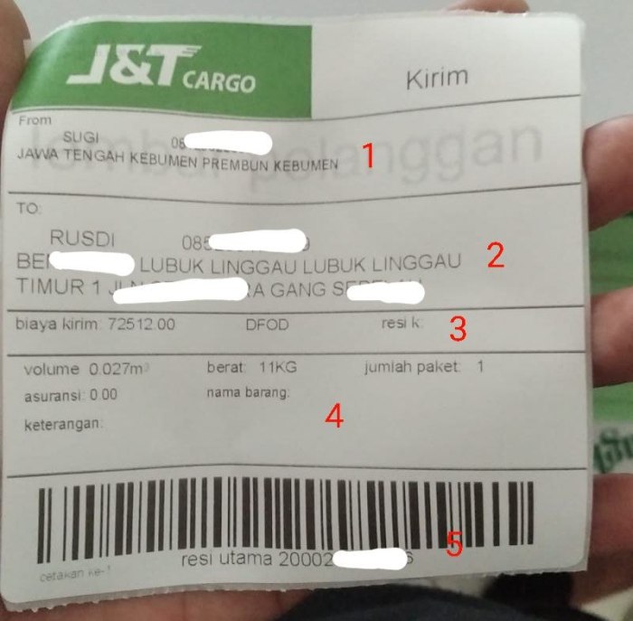 Memahami Kebijakan Pengembalian Barang J&T Cargo